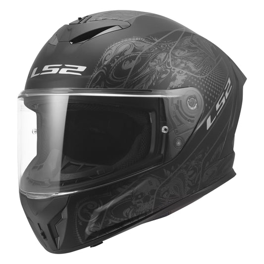 LS2 Rapid III Crypt Helmets - Matte Black