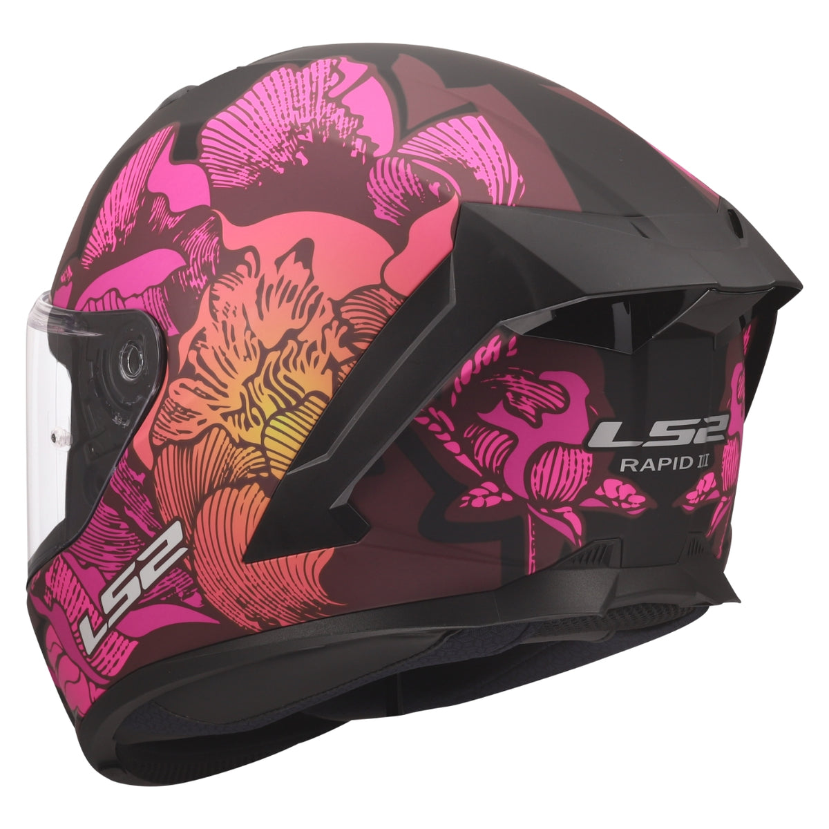 LS2 Rapid III Poppies Helmets