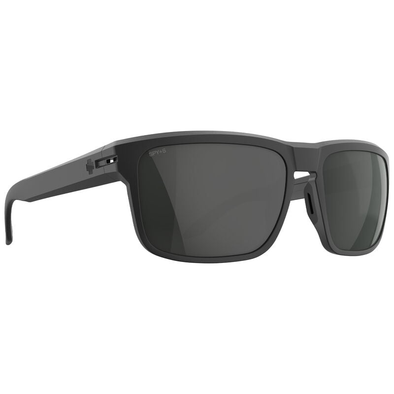 Spy Region Xl Sunglasses - ANSI Matte Black/Happy Gray Green Black Mirror