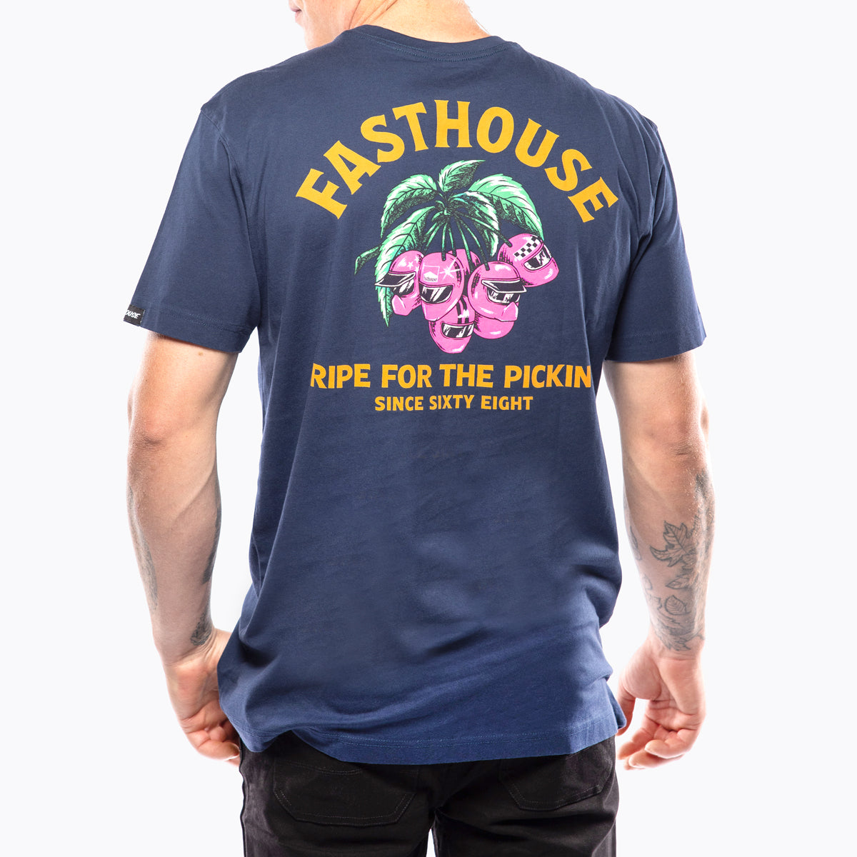 Fasthouse Ripe One Tee - Midnight Navy