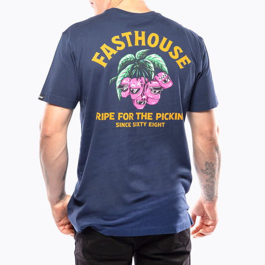 Fasthouse Ripe One Tee - Midnight Navy