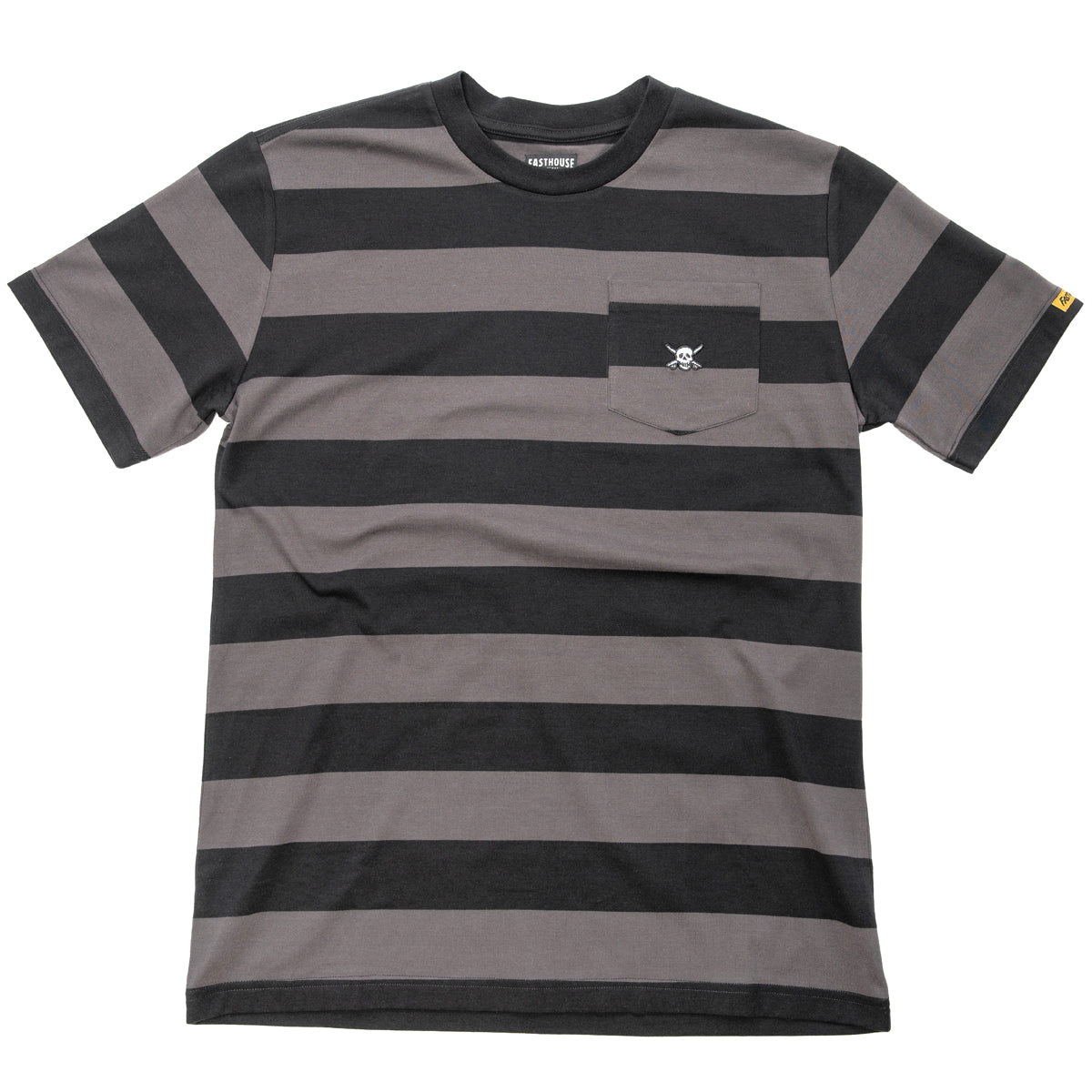 Fasthoues Rufus Yarn Dye Tee Black