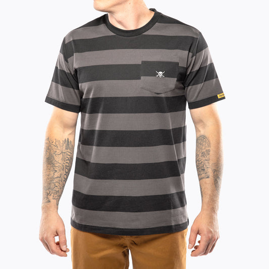 Fasthouse Rufus Yarn Dye Tee - Black
