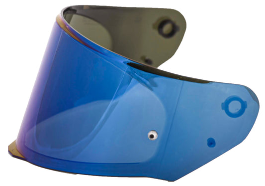 LS2 Citation II Pinlock Ready Face Shield - Blue Iridium