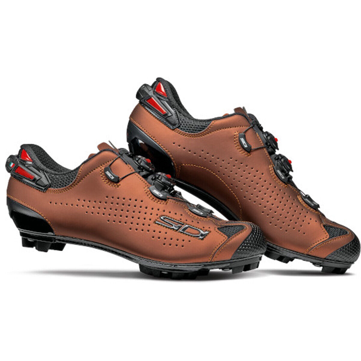 Sidi Tiger 2 Mountain Bike Shoes CLOSEOUT - Black/Rust