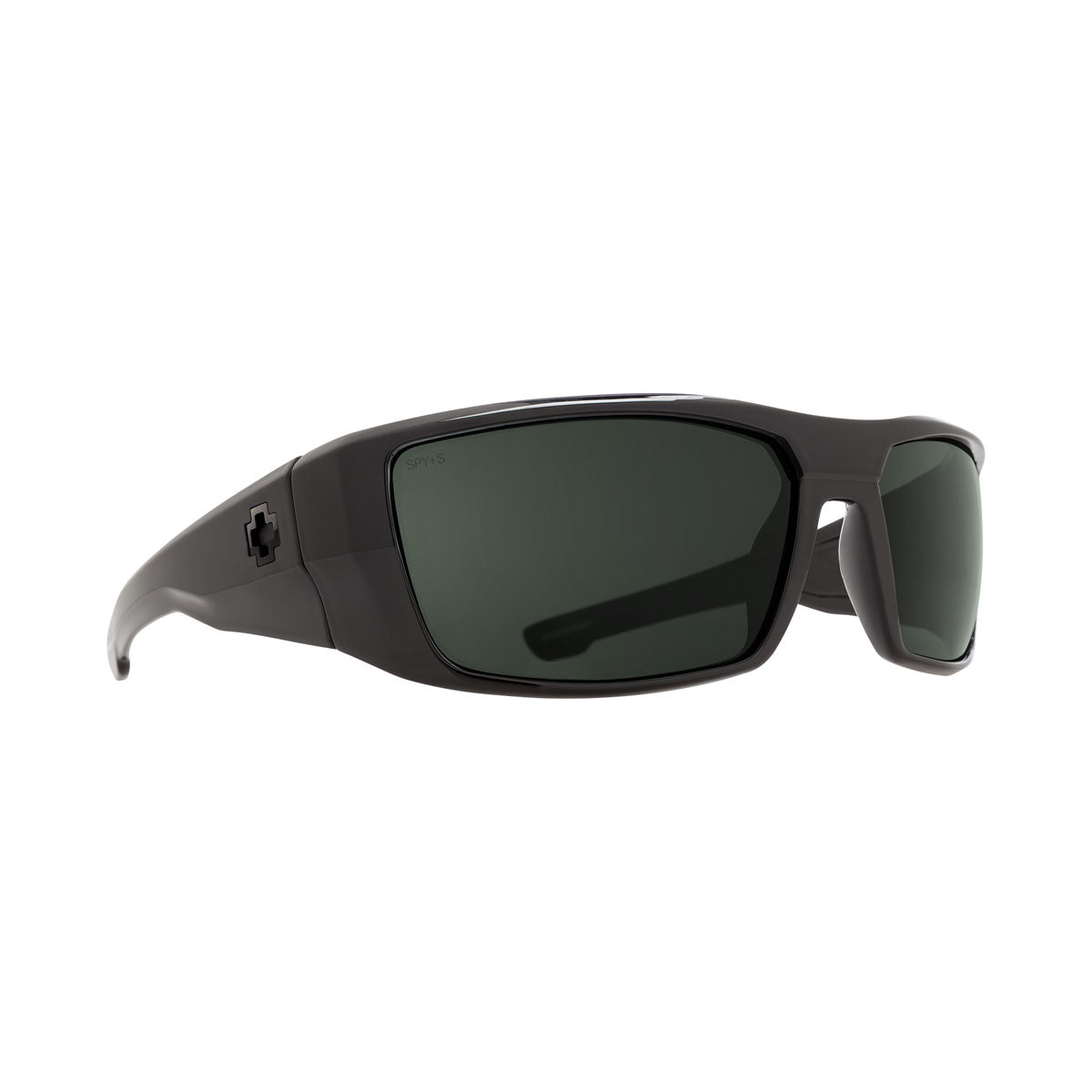 Spy Dirk Sunglasses - SOSI ANSI RX Black/HD Plus Gray Green