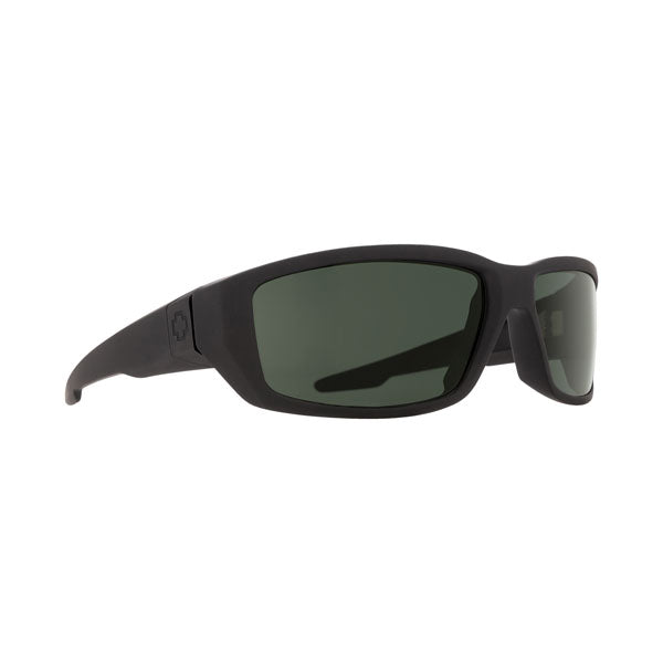 Spy Dirty Mo Sunglasses - SOSI Matte Black/HD Plus Gray Green