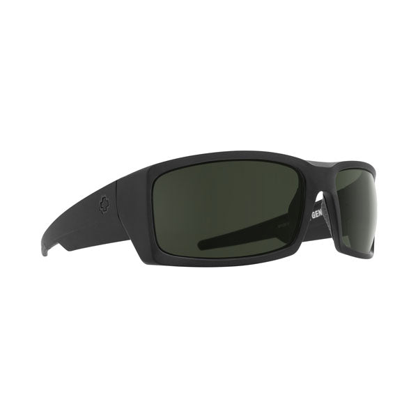 Spy General Polarized Sunglasses - Matte Black/HD Plus Gray Polarized