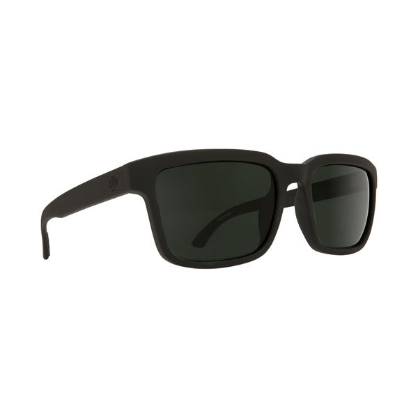 Spy Helm 2 Sunglasses CLOSEOUT - SOSI Matte Black/HD Plus Gray Green