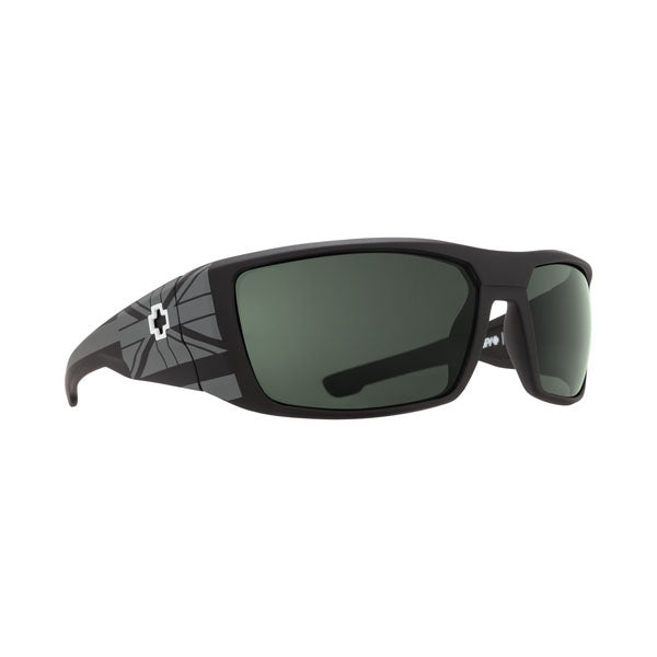 Spy Dirk Polarized Sunglasses - Hawaii/HD Plus Gray Green Polarized