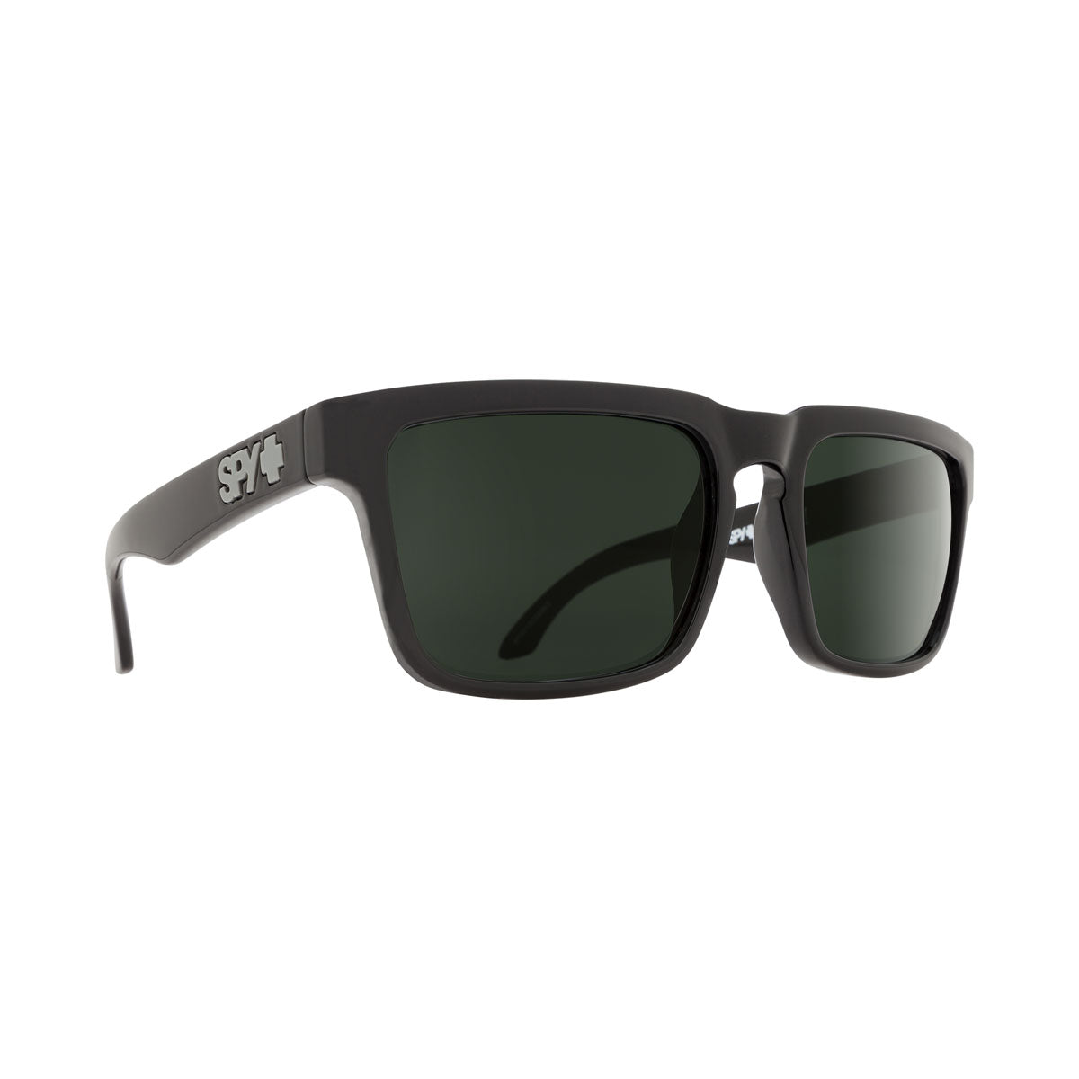 Spy Helm Sunglasses - Black/HD Plus Gray Green