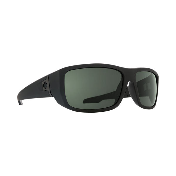 Spy Mc3 Polarized Sunglasses CLOSEOUT - Soft Matte Black/HD Plus Gray Green Polarized