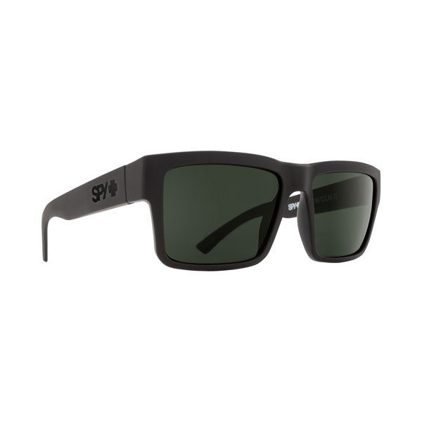 Spy Montana Polarized Sunglasses - Soft Matte Black/HD Plus Gray Green Polarized