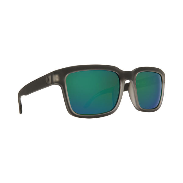 Spy Helm 2 Sunglasses CLOSEOUT - Matte Black Ice/Happy Bronze w Emerald Spectra
