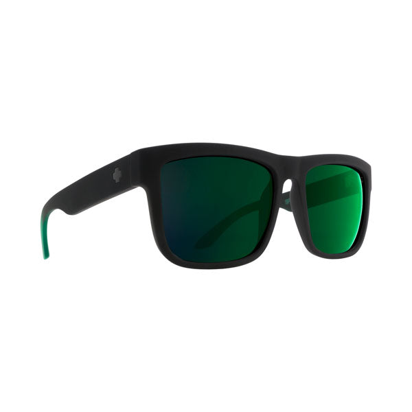 Spy Discord Sunglasses CLOSEOUT - Soft Matte Black Fade/HD Plus Light Mirror