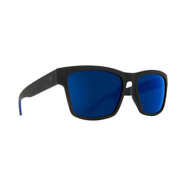 Spy Haight 2 Sunglasses CLOSEOUT - Soft Matte Black/blue Fade/Happy Dark Blue Flash