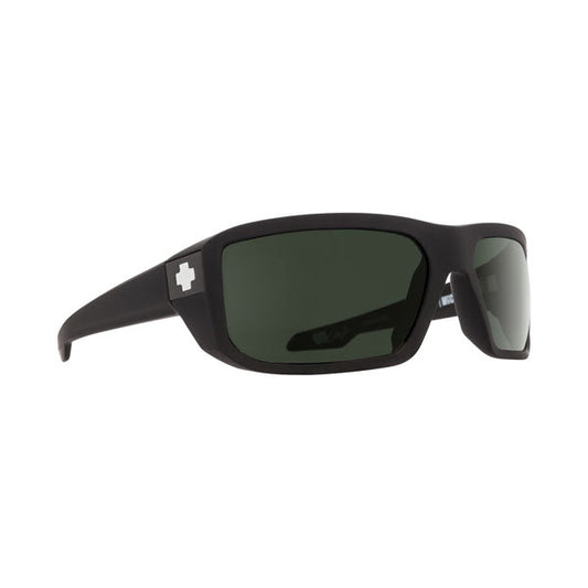 Spy Mccoy Sunglasses - Soft Matte Black/HD Plus Gray Green