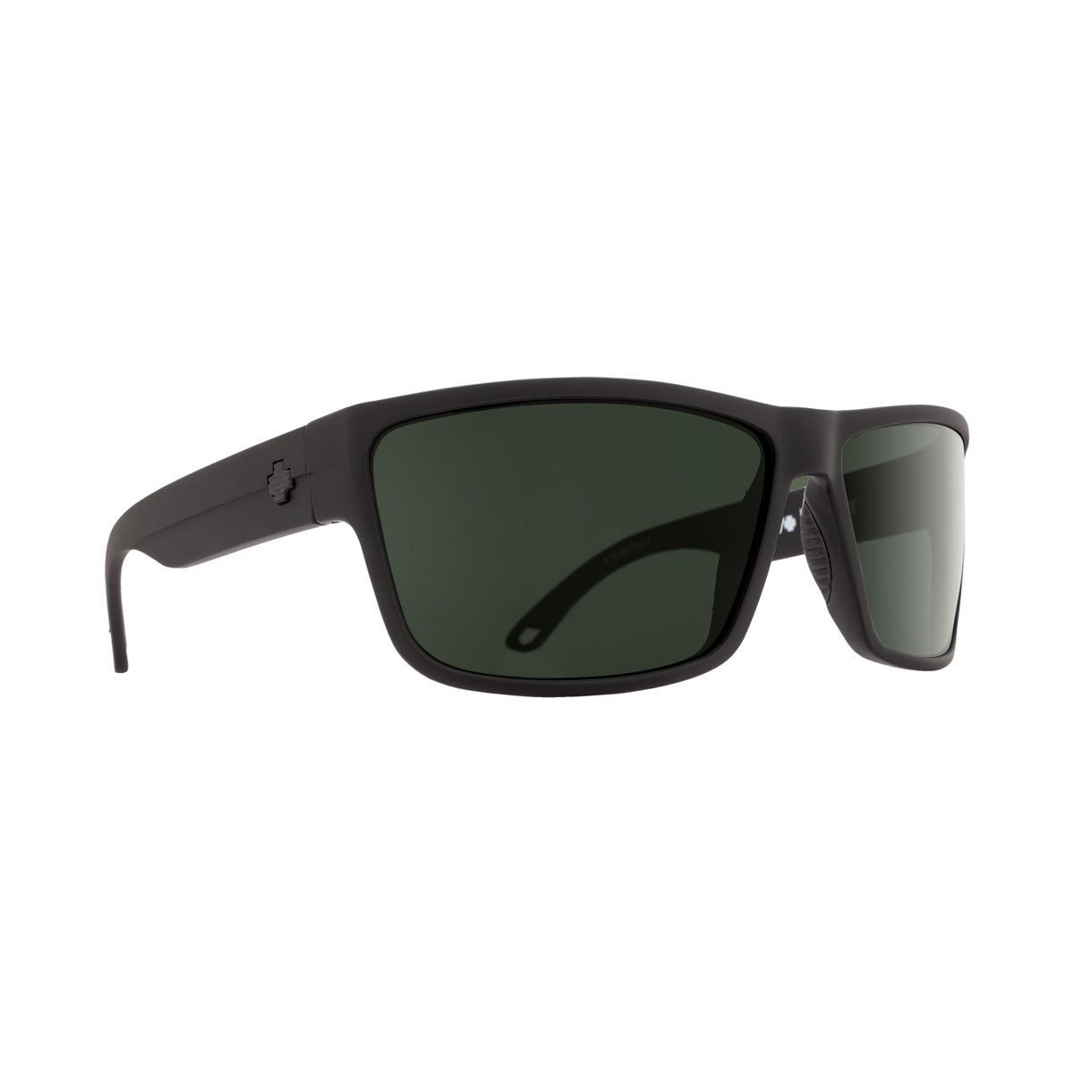 Spy Rocky Sunglasses - Matte Black/HD Plus Gray Green