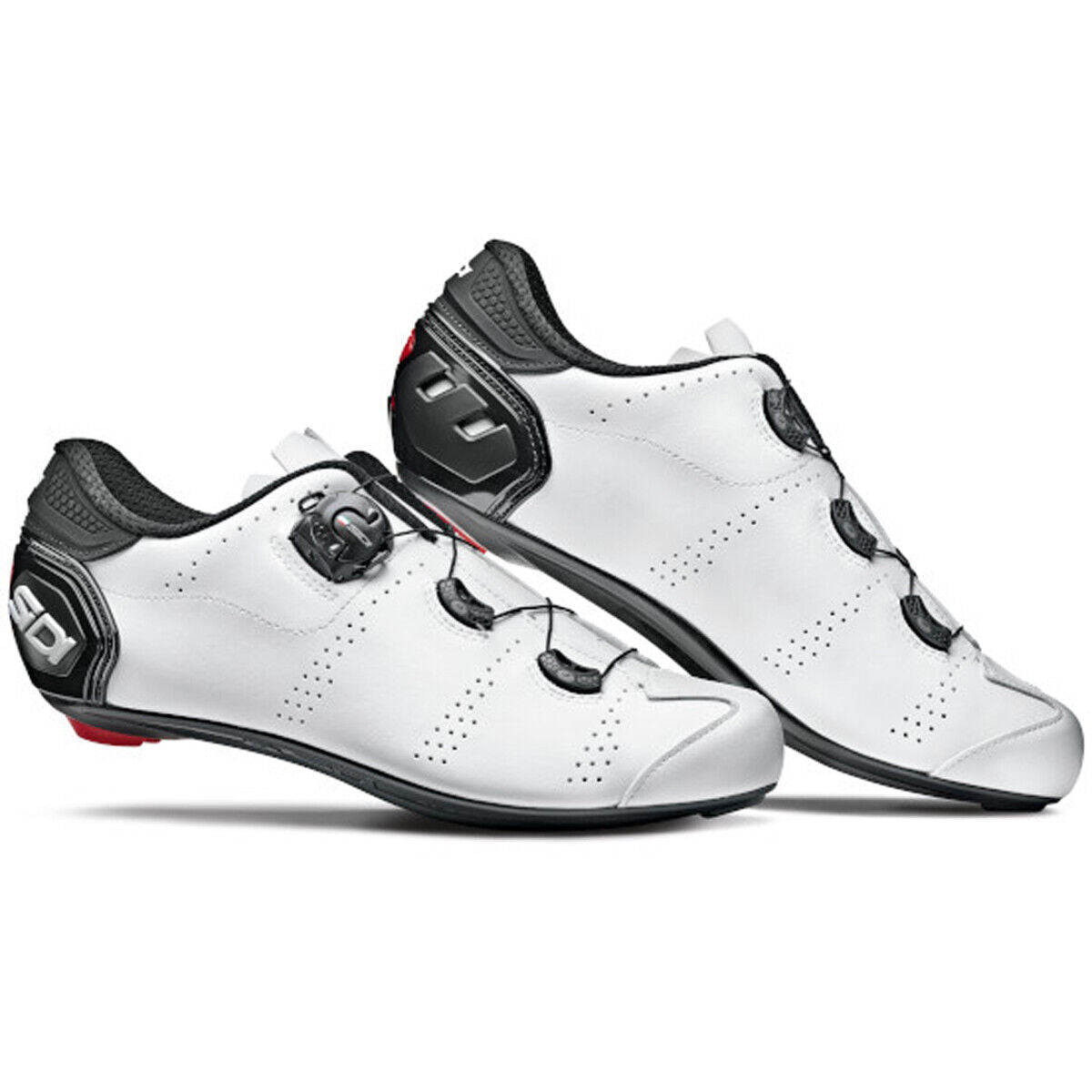 Sidi Fast Road Bicycle Shoes CLOSEOUT - White/White