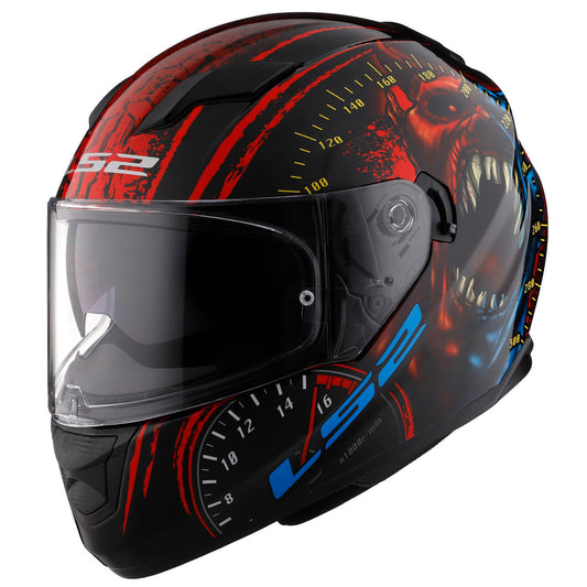 LS2 Stream Speed Demon Helmet CLOSEOUT - Black