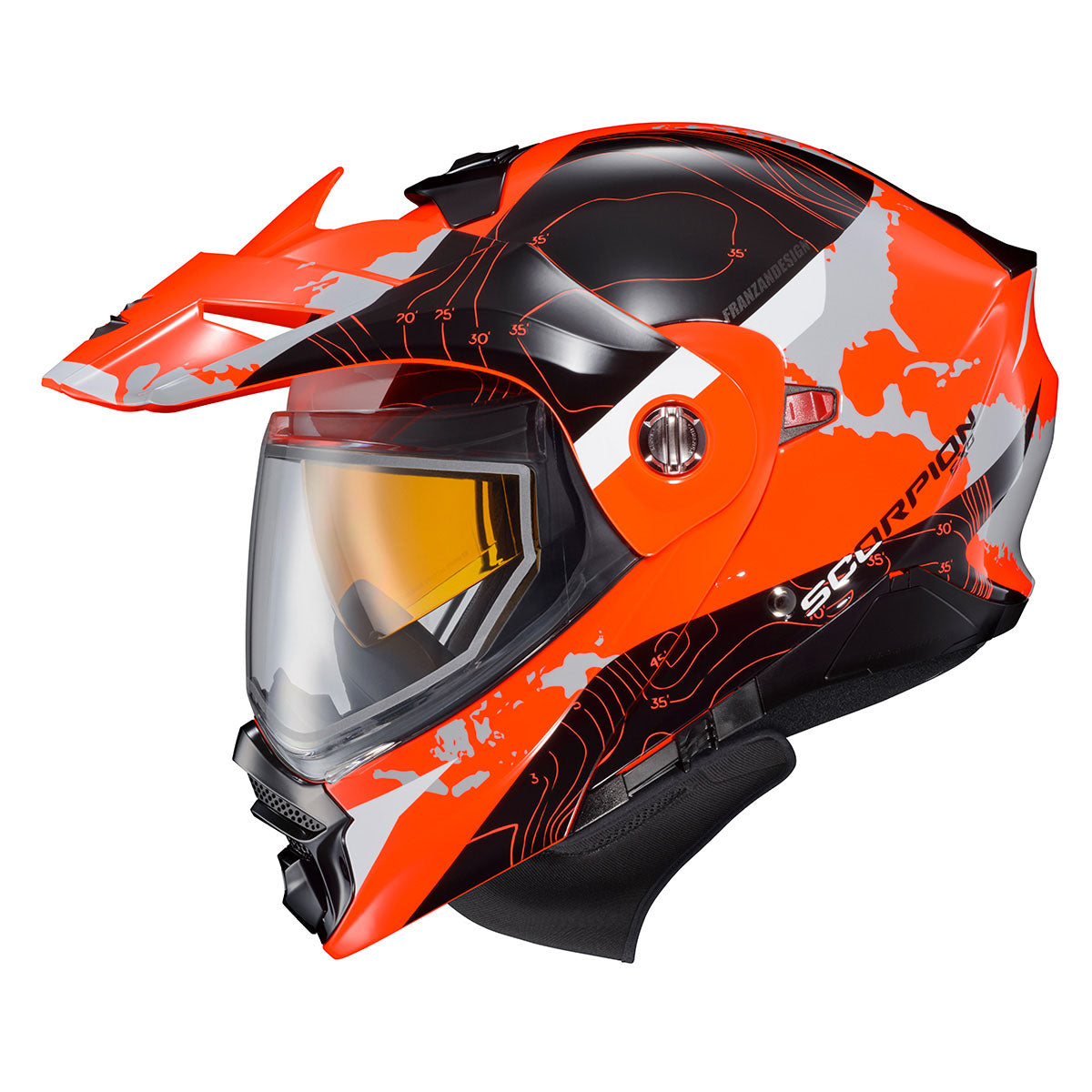 Scorpion EXO-AT960 Cold Weather Snow Helmet - Dual Pane Shield