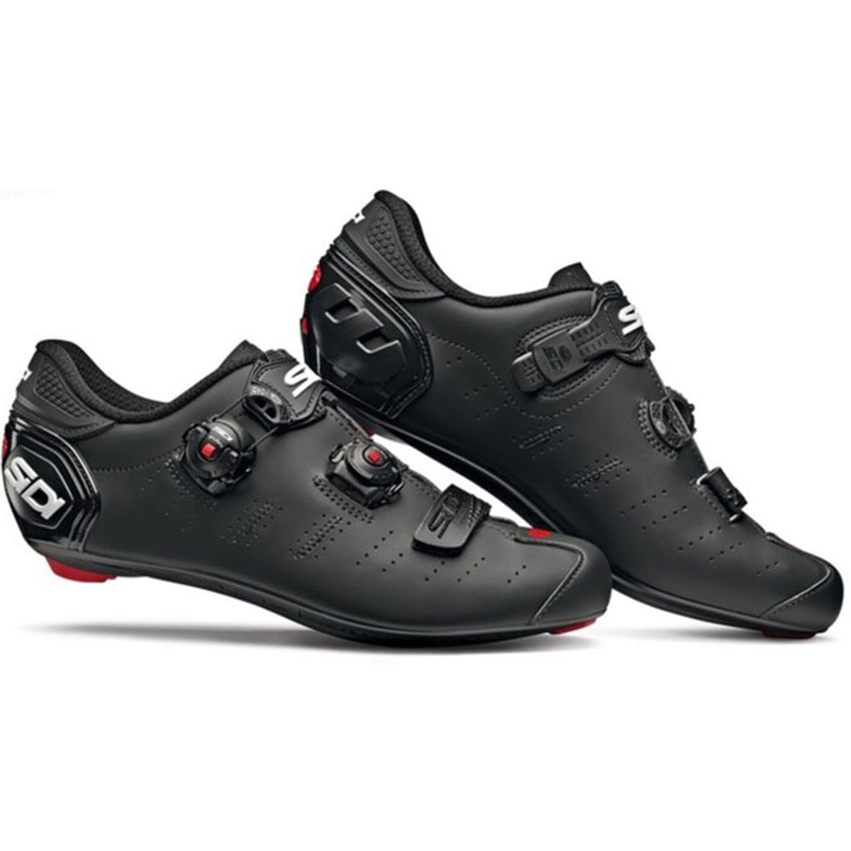 Sidi Ergo 5 Road Bicycle Shoes CLOSEOUT - Matte Black