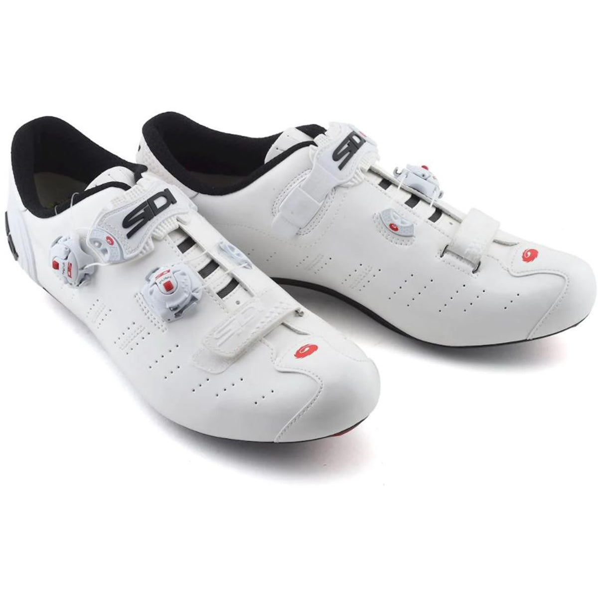Sidi Ergo 5 Road Bicycle Shoes CLOSEOUT - White/Black