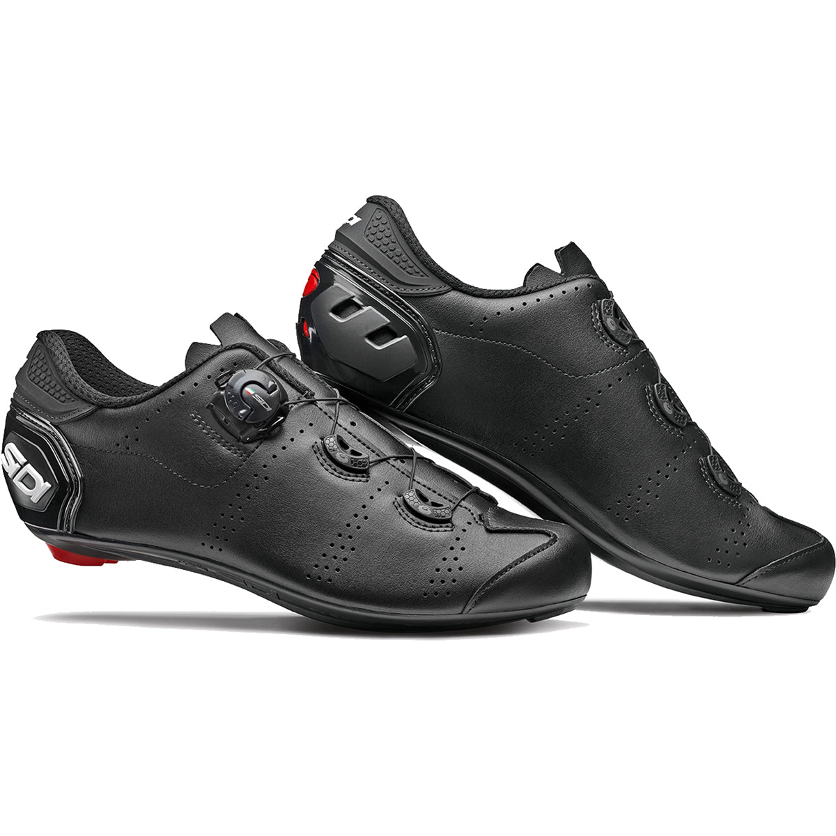 Sidi Fast Road Bicycle Shoes CLOSEOUT - Black/Black
