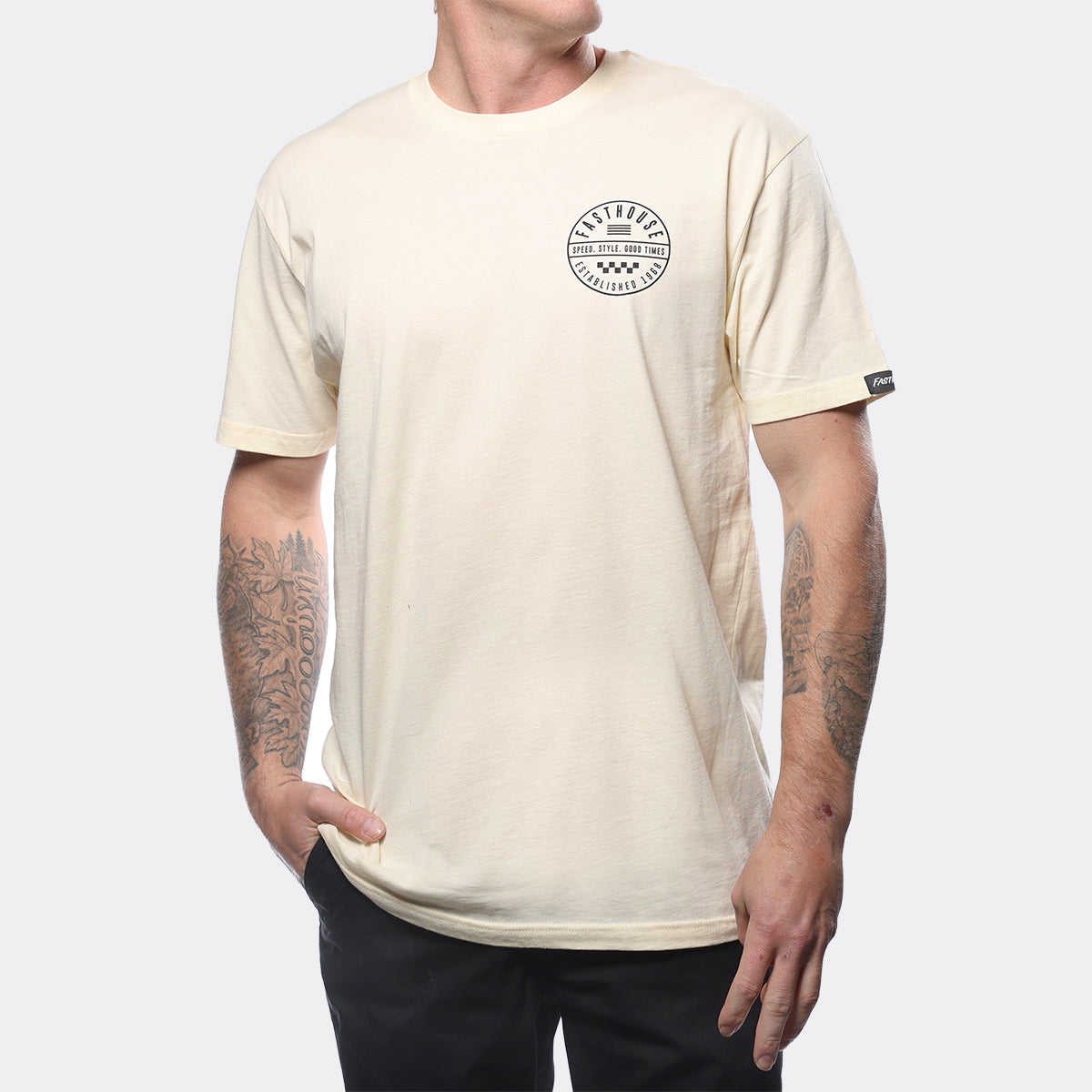 Fasthouse Statement Tee - Natural
