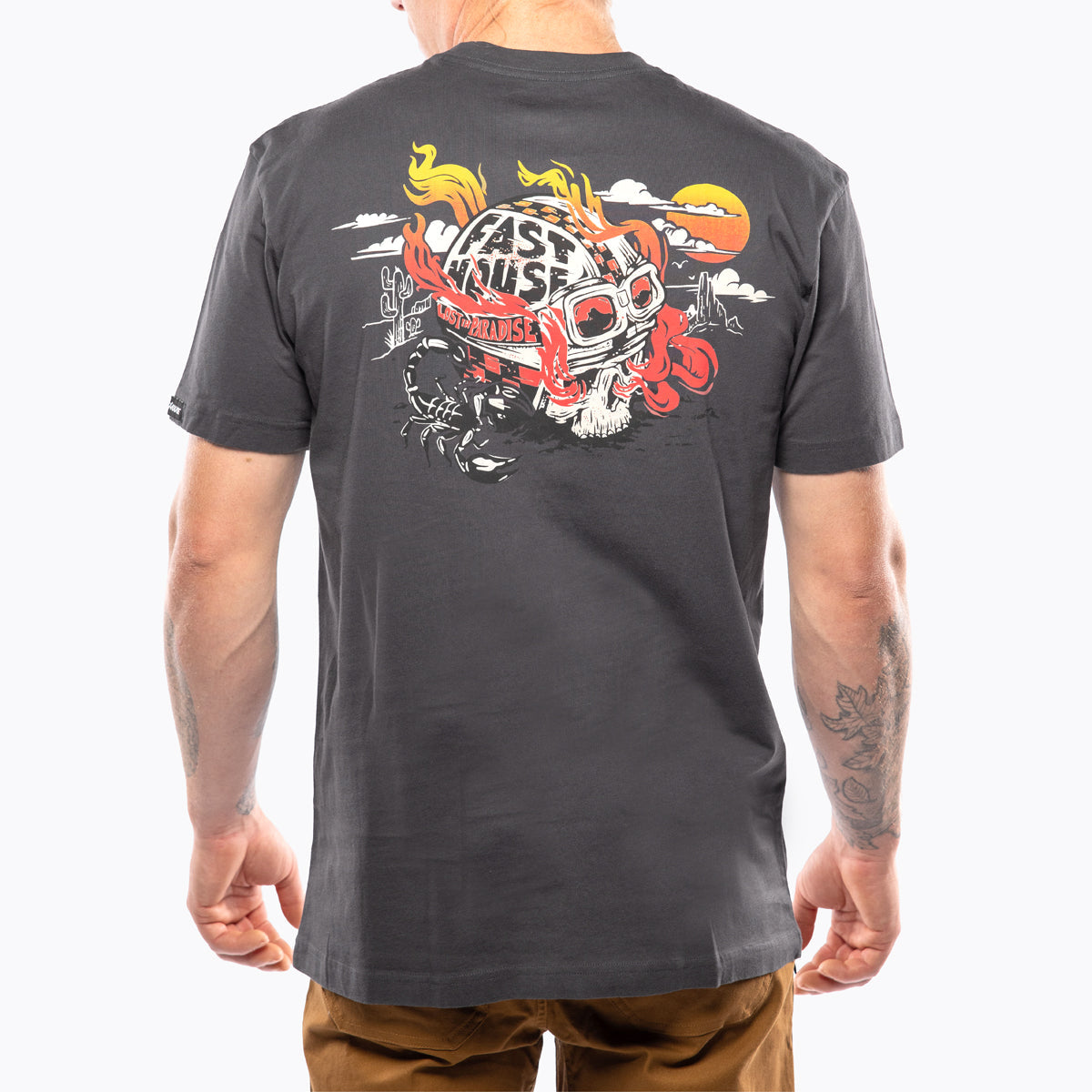 Fasthouse Stinger Tee - Graphite Black