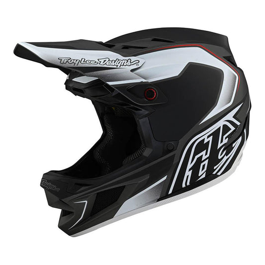 Troy Lee Designs D4 Composite Helmet w/ MIPS (CLOSEOUT) - Exile Black