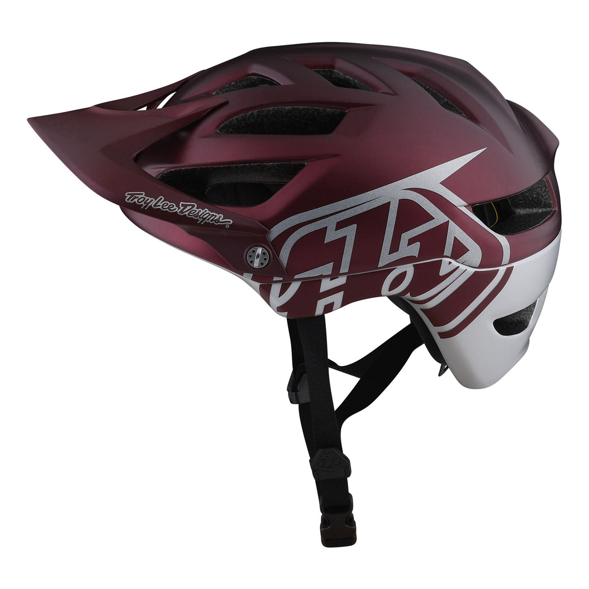 Troy Lee Designs A1 Helmet w/ MIPS - Classic Wine