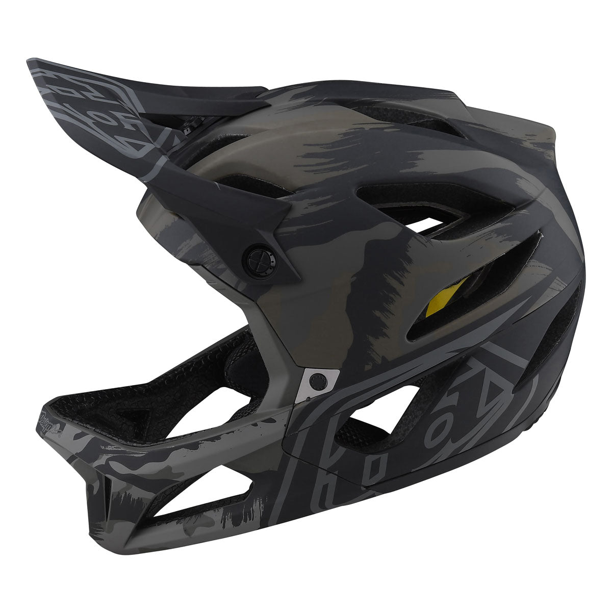 Troy Lee Designs Stage Helmet w/ MIPS - Brush Camo Military