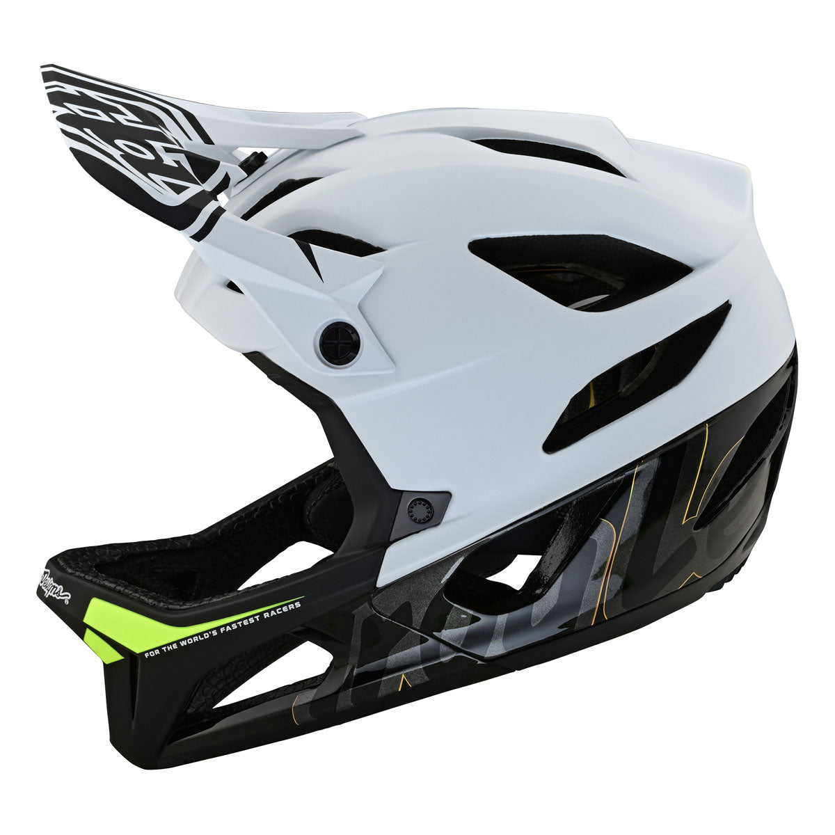 Troy Lee Designs Stage Helmet w/ MIPS - Signature White
