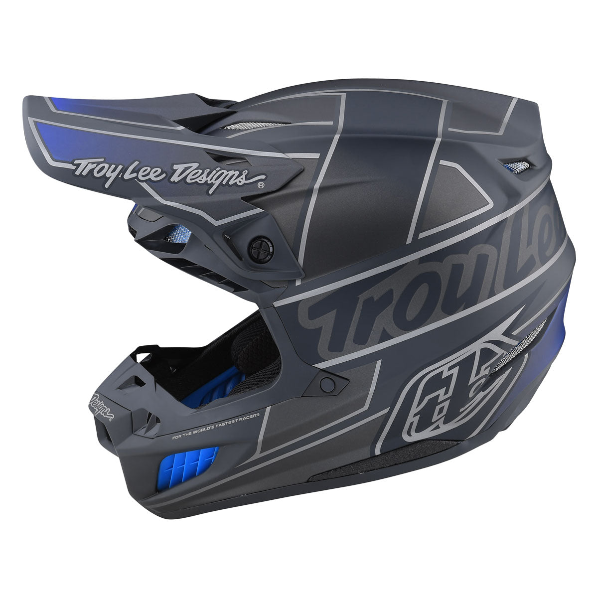 Troy Lee Designs SE5 Composite Helmet w/ MIPS - Team CLOSEOUT - Grey