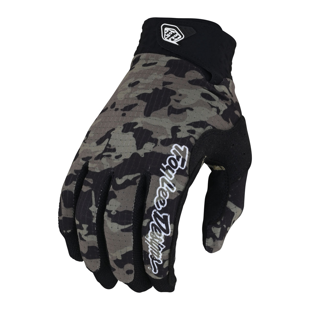 Troy Lee Designs Air Gloves - Camo CLOSEOUT - Army Green