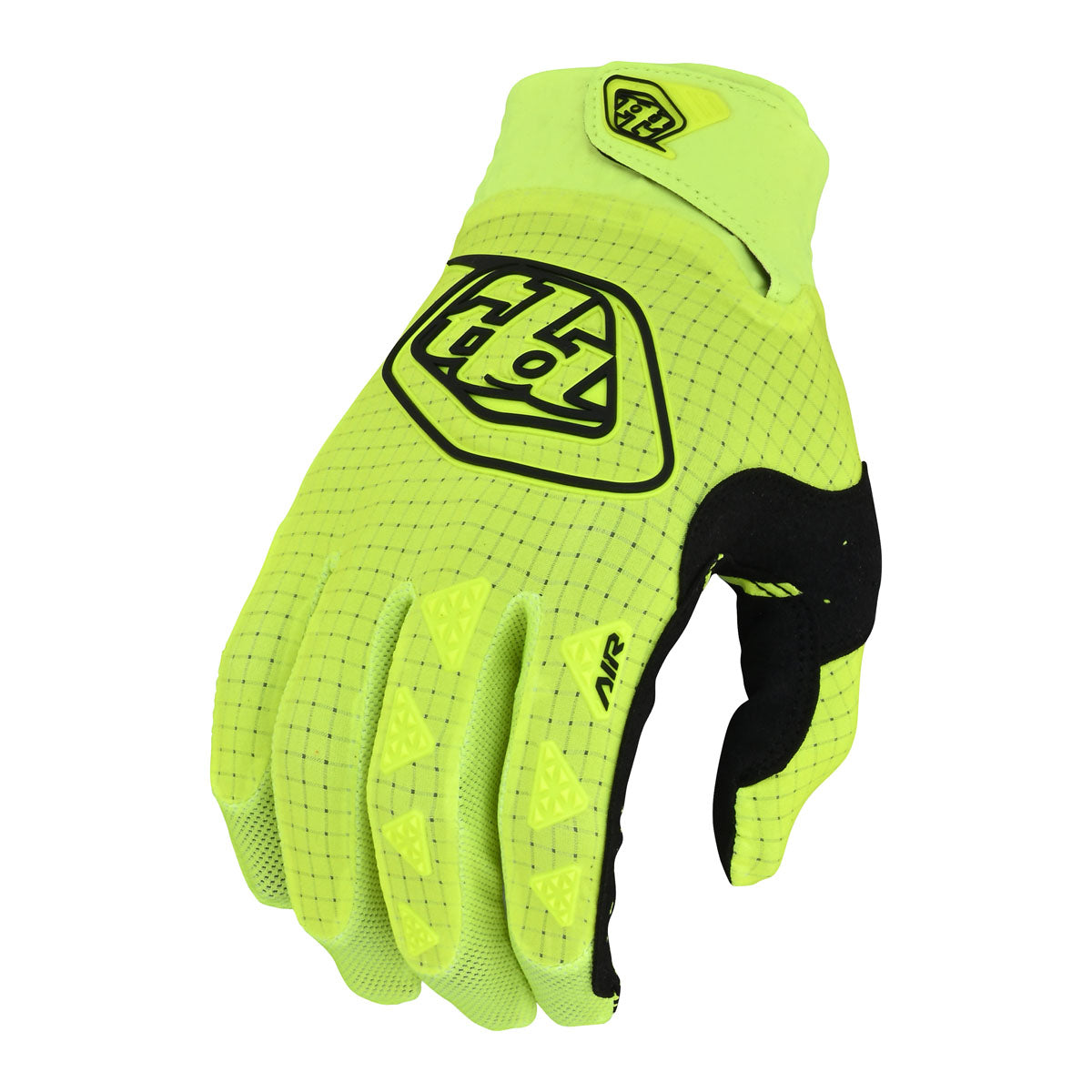 Troy Lee Designs Air Gloves - Solid CLOSEOUT - Fluorescent Yellow