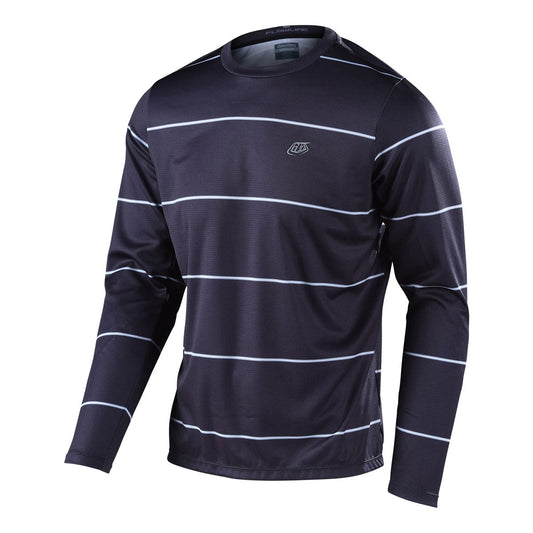 Troy Lee Designs Flowline Long Sleeve Jersey - Revert Black