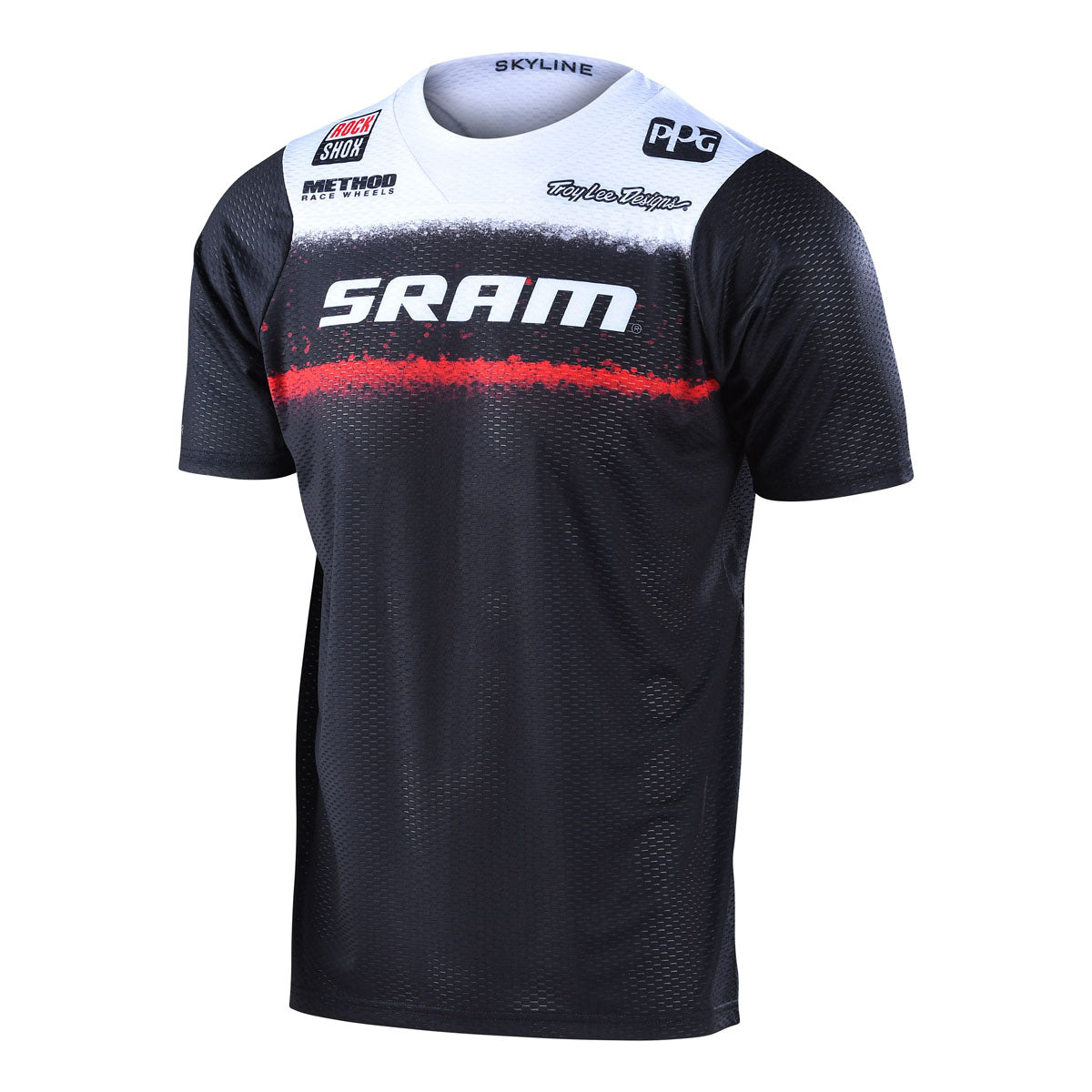 Troy Lee Designs Skyline Air Short Sleeve Jersey (CLOSEOUT) - Sram Roost Black