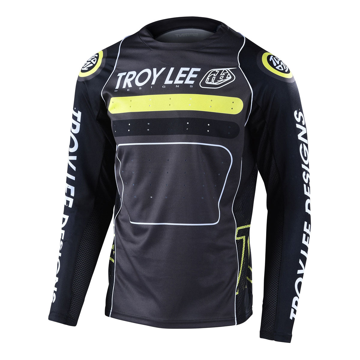 Troy Lee Designs Sprint Jersey (CLOSEOUT) - Drop In Black / Green