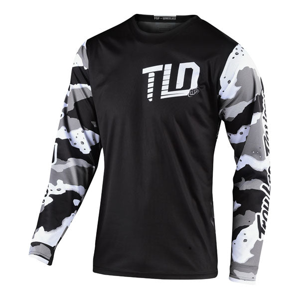 Troy Lee Designs GP Jersey - Camo - Camo White / Black
