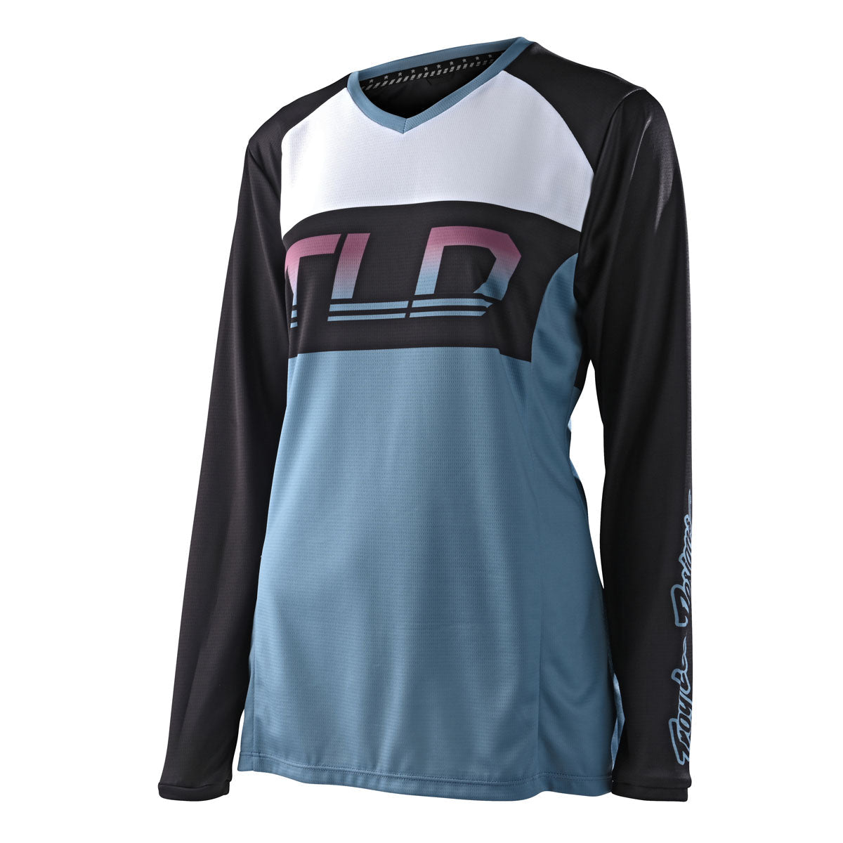 Troy Lee Designs Womens GP Jersey - Icon (CLOSEOUT) - Smokey Blue