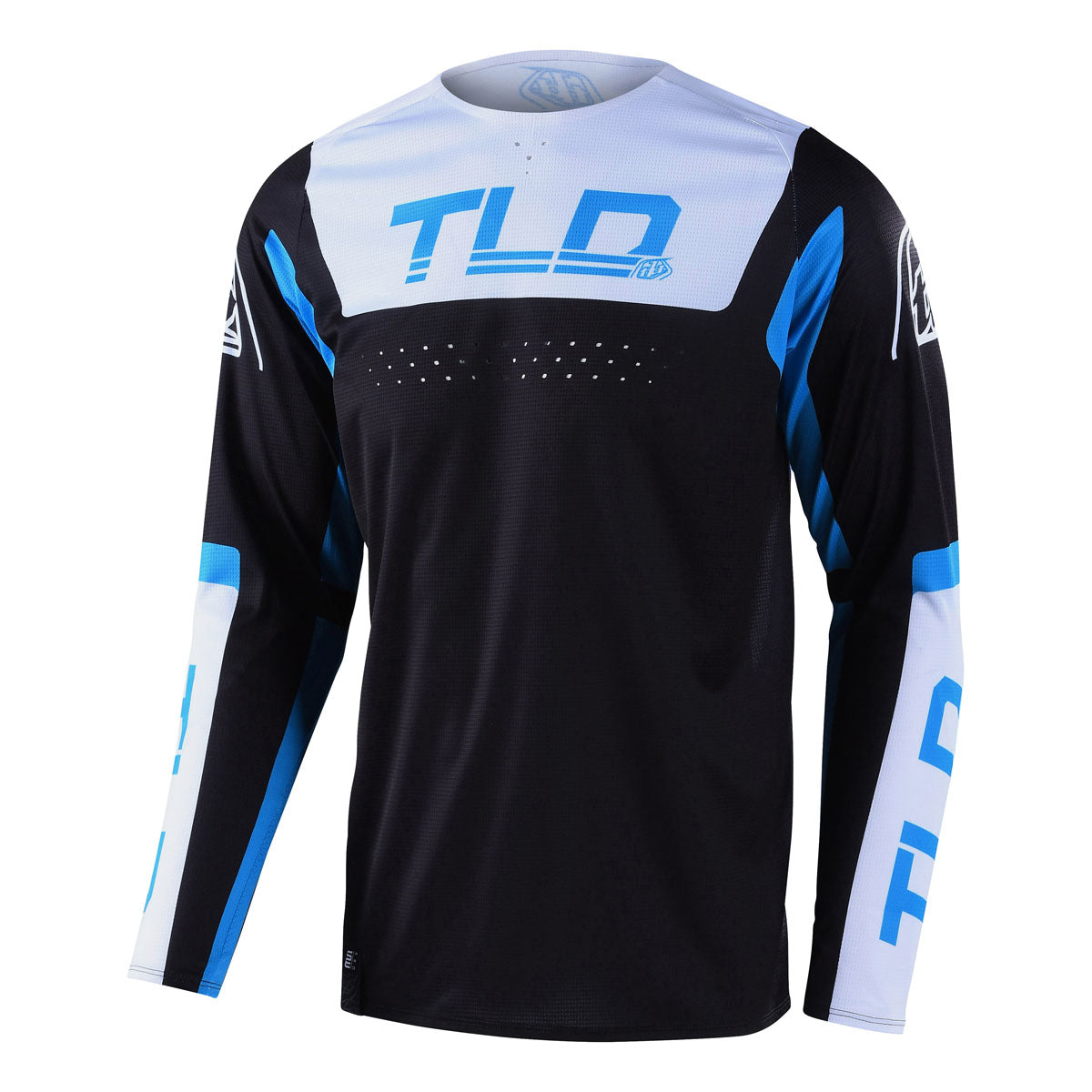 Troy Lee Designs SE Pro Jersey - Fractura CLOSEOUT - Black/Blue