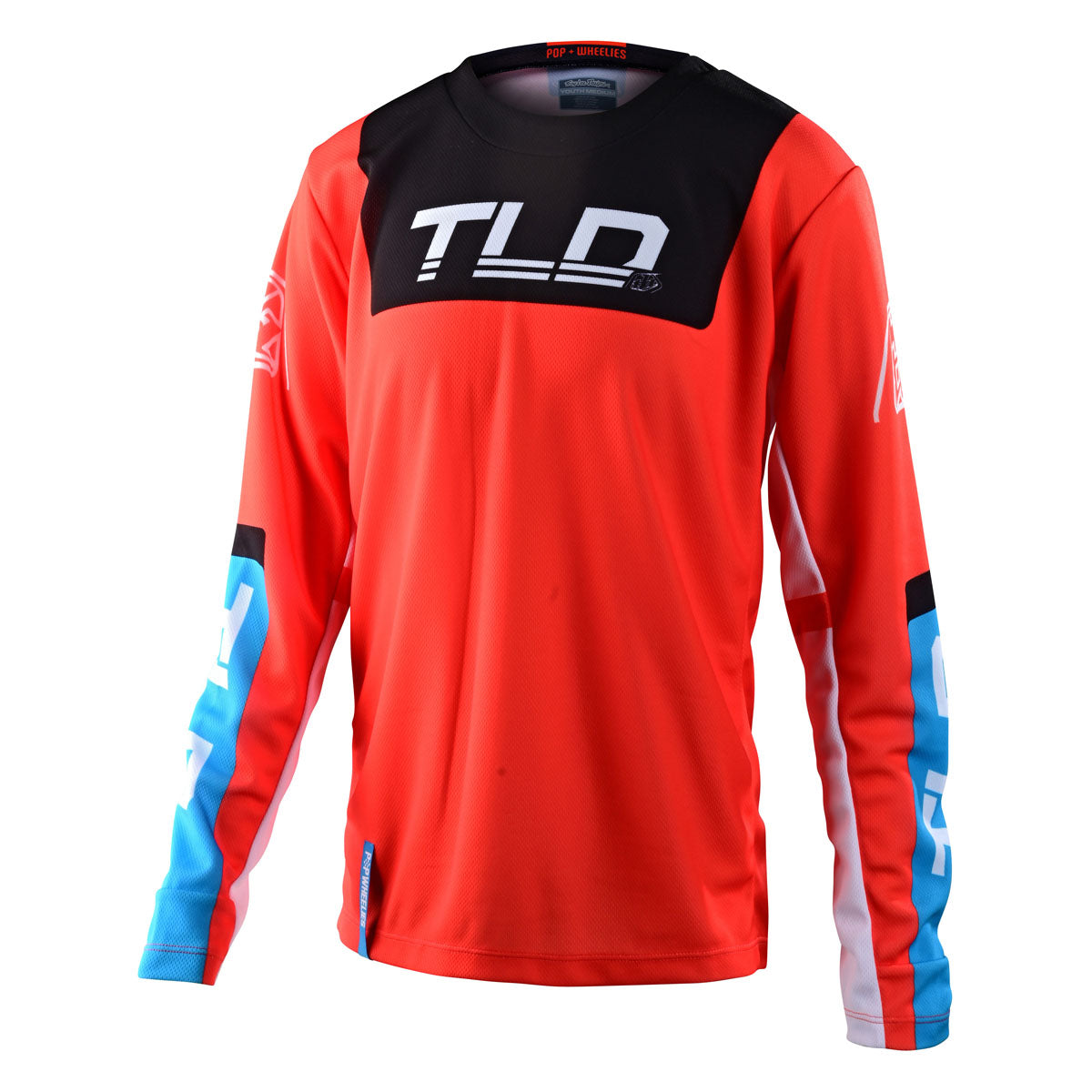 Troy Lee Designs Youth GP Jersey - Fractura CLOSEOUT - Orange/Black