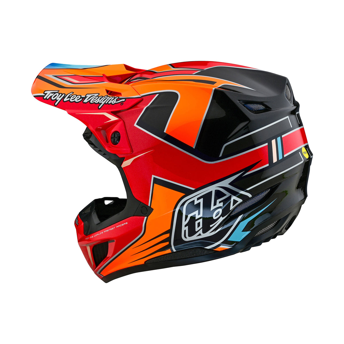 Troy Lee Designs Se5 Composite Helmet - Efix - Fire