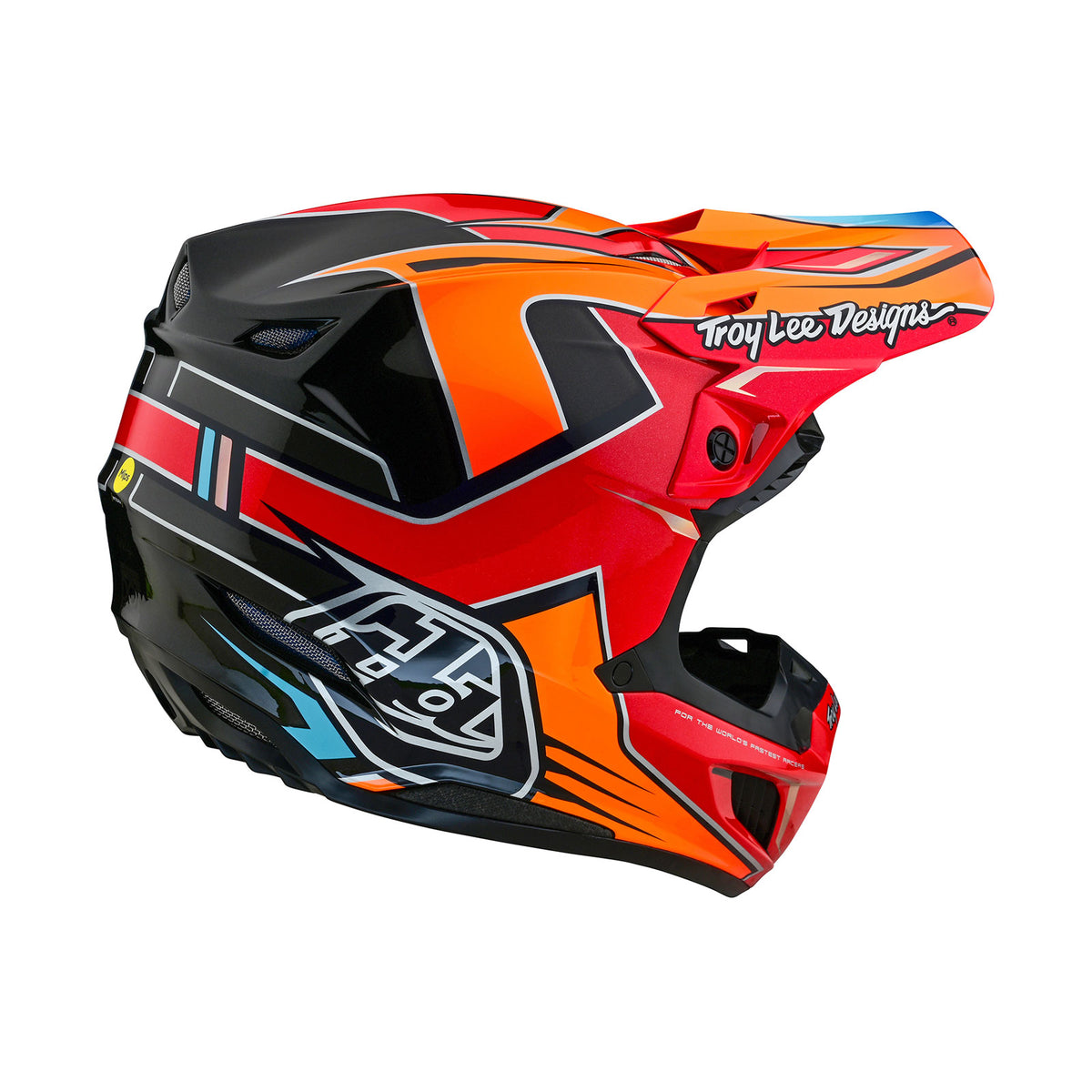 Troy Lee Designs Se5 Composite Helmet - Efix - Fire