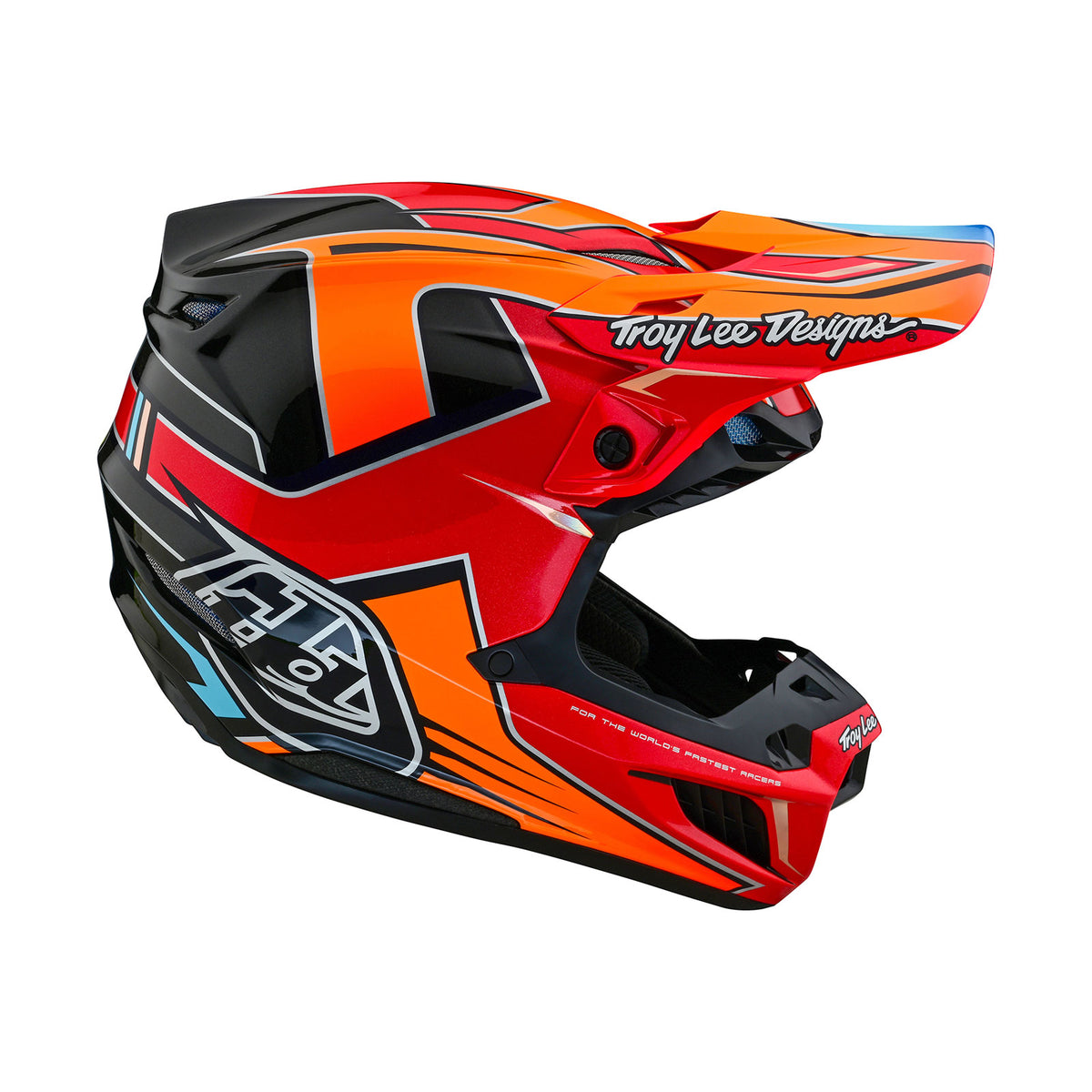 Troy Lee Designs Se5 Composite Helmet - Efix - Fire