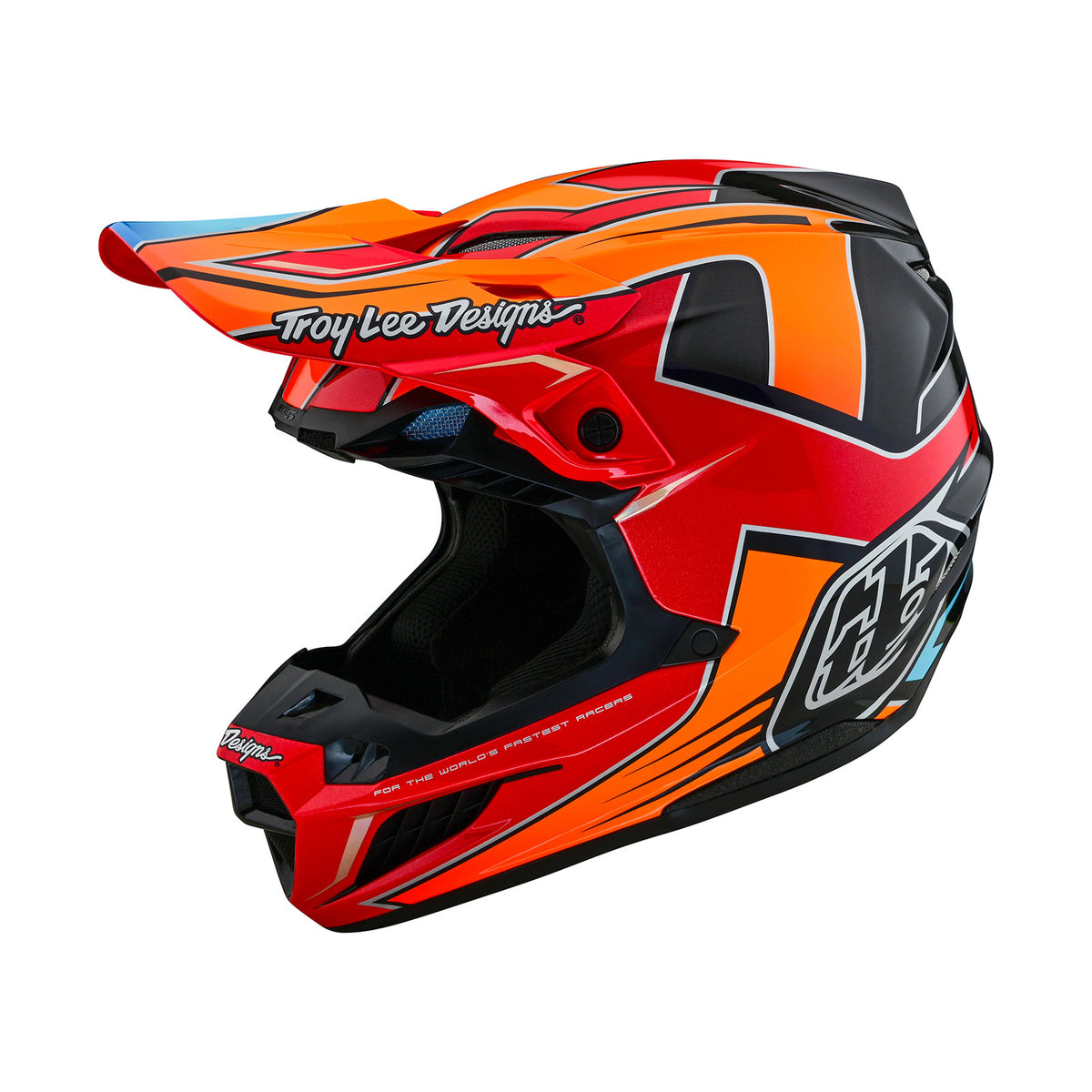 Troy Lee Designs Se5 Composite Helmet - Efix - Fire
