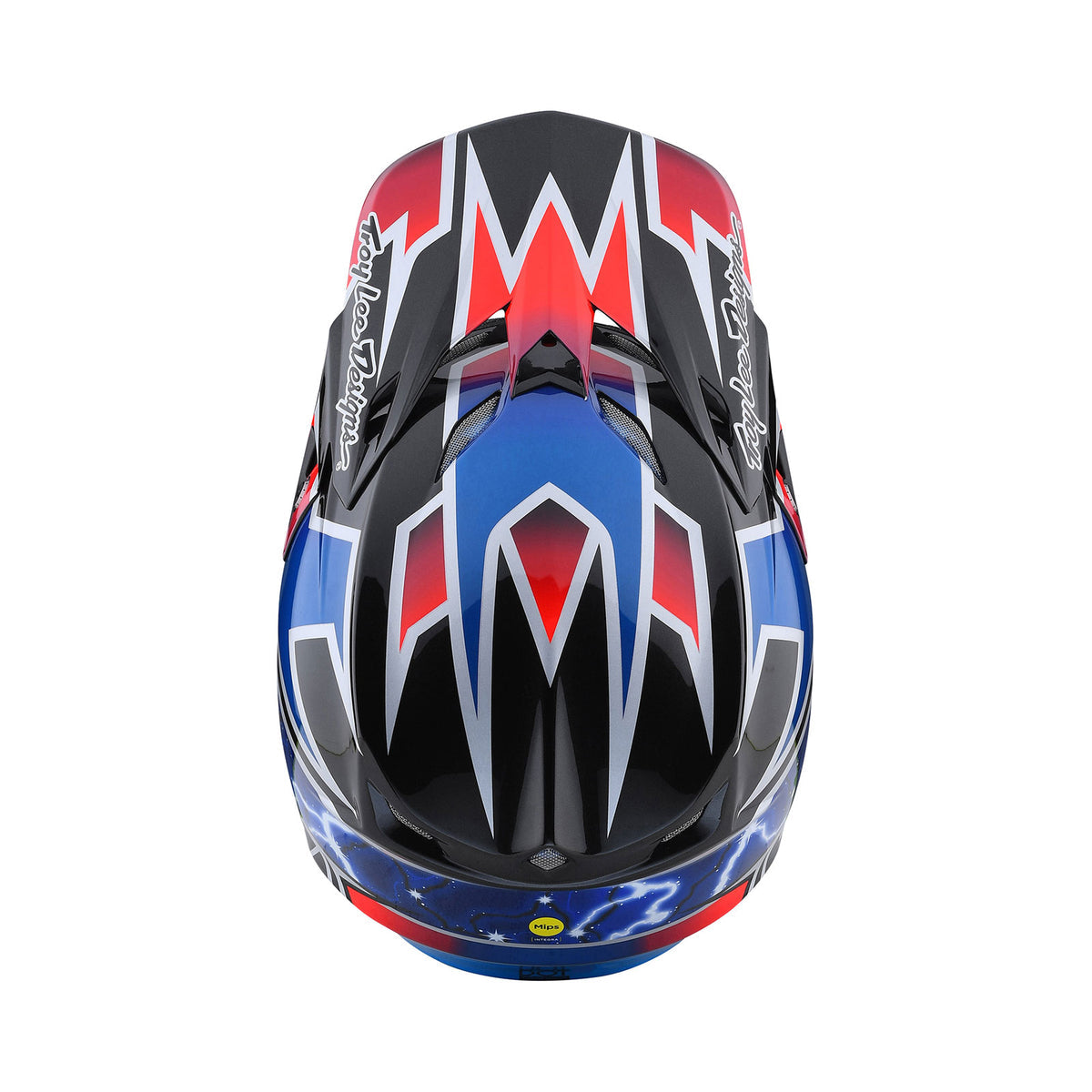 Troy Lee Designs Se5 Composite Helmet - Lightning - Blue