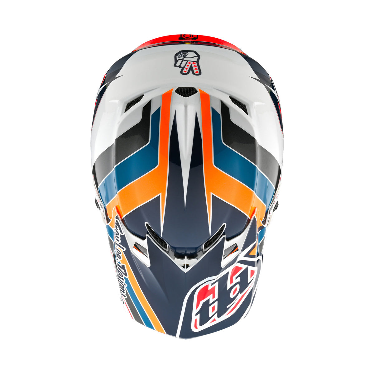 Troy Lee Designs Se4 Polyacrylite Helmet W/Mips - Block - Blue